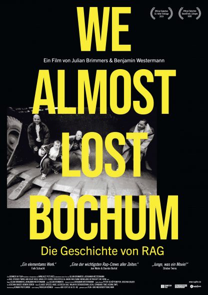Filmplakat We almost lost Bochum-Die Geschichte von RAG