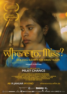 Filmplakat Where to, Miss? - Eine Frau kämpft für ihren Traum