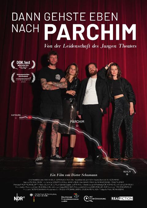 Filmplakat Dann gehste eben nach Parchim - Von der Leidenschaft des jungen Theaters 