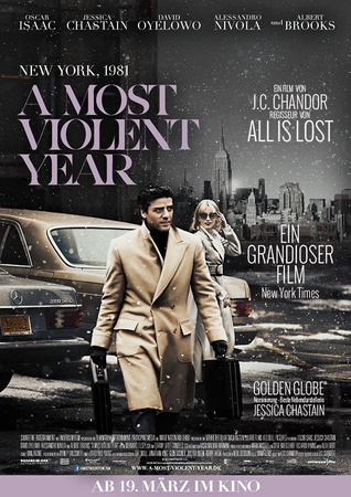 Filmplakat A MOST VIOLENT YEAR