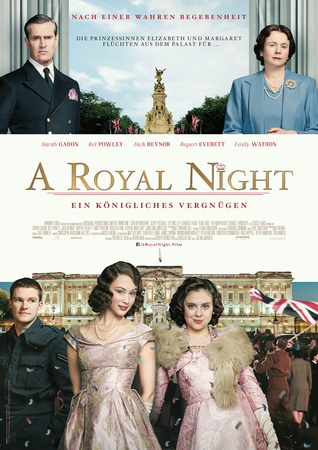 Filmplakat A ROYAL NIGHT - Ein königliches Vergnügen