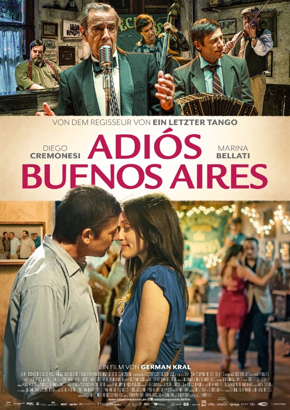 Filmplakat ADIÓS BUENOS AIRES-span. OmU