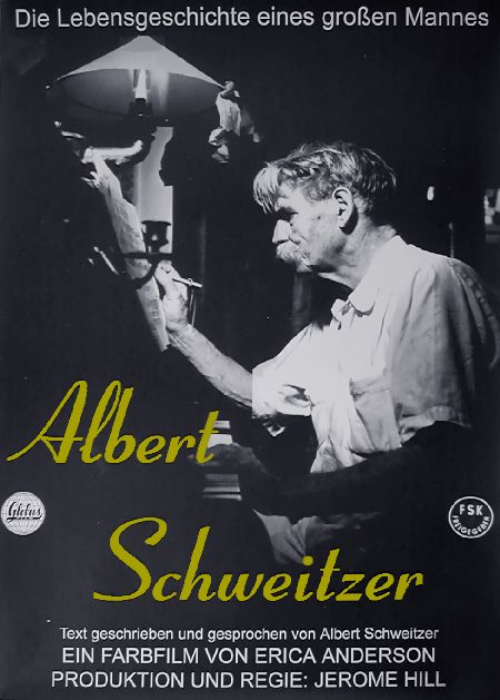 Filmplakat Albert Schweitzer (1957) - restaurierte Fassung!