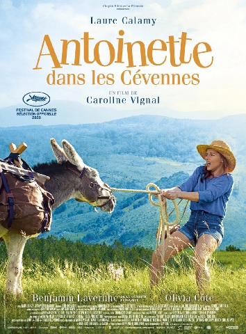 Filmplakat Mein Liebhaber, der Esel und ich - Antoinette dans les Cévennes - franz. OmU