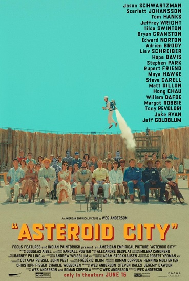 Filmplakat ASTEROID CITY - engl. OmU