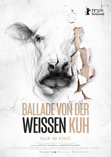 Filmplakat Ballade von der weißen Kuh