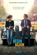 Filmplakat CAN A SONG SAFE YOUR LIFE? - BEGIN AGAIN - engl. OmU