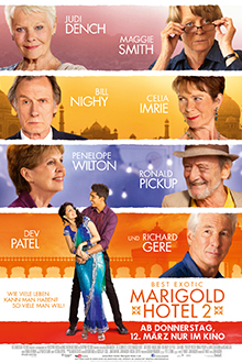 Filmplakat BEST EXOTIC MARIGOLD HOTEL 2