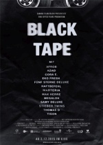 Filmplakat BLACK TAPE - die deutsche Hip-Hop-Szene