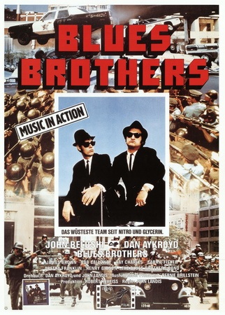 Filmplakat BLUES BROTHERS - engl. OF