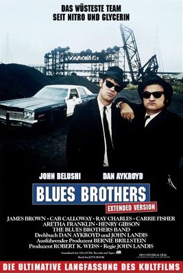 Filmplakat BLUES BROTHERS - EXTENDED VERSION