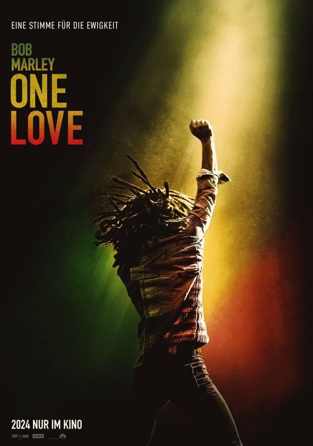Filmplakat Bob Marley: ONE LOVE