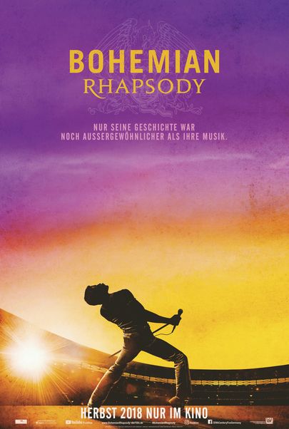 Filmplakat Bohemian Rhapsody - engl. OmU