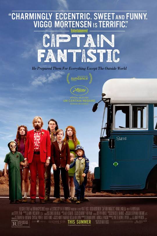 Filmplakat CAPTAIN FANTASTIC - engl. OmU