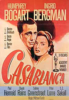 Filmplakat CASABLANCA (engl. OmU)