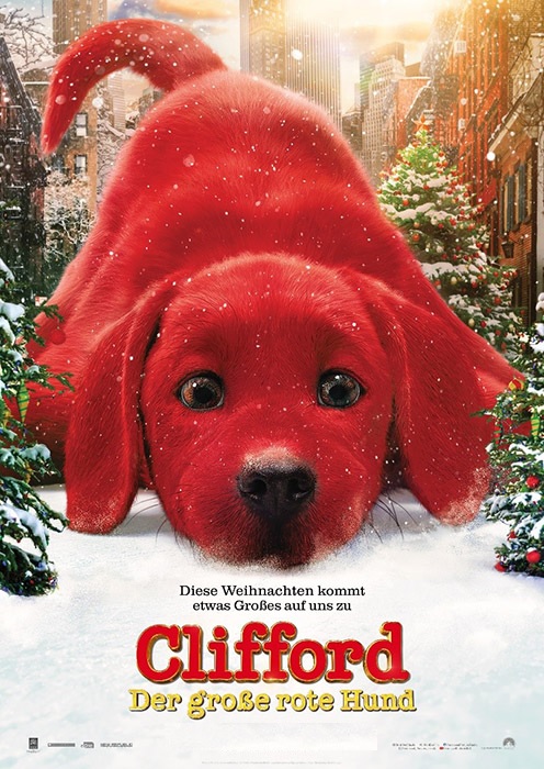 Filmplakat CLIFFORD - Der große rote Hund