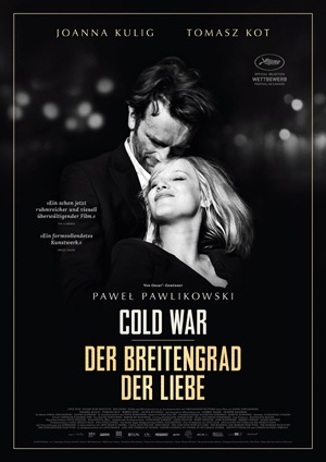 Filmplakat COLD WAR - Der Breitengrad der Liebe