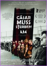 Filmplakat CÄSAR MUSS STERBEN - Cesare deve morire - ital. OmU