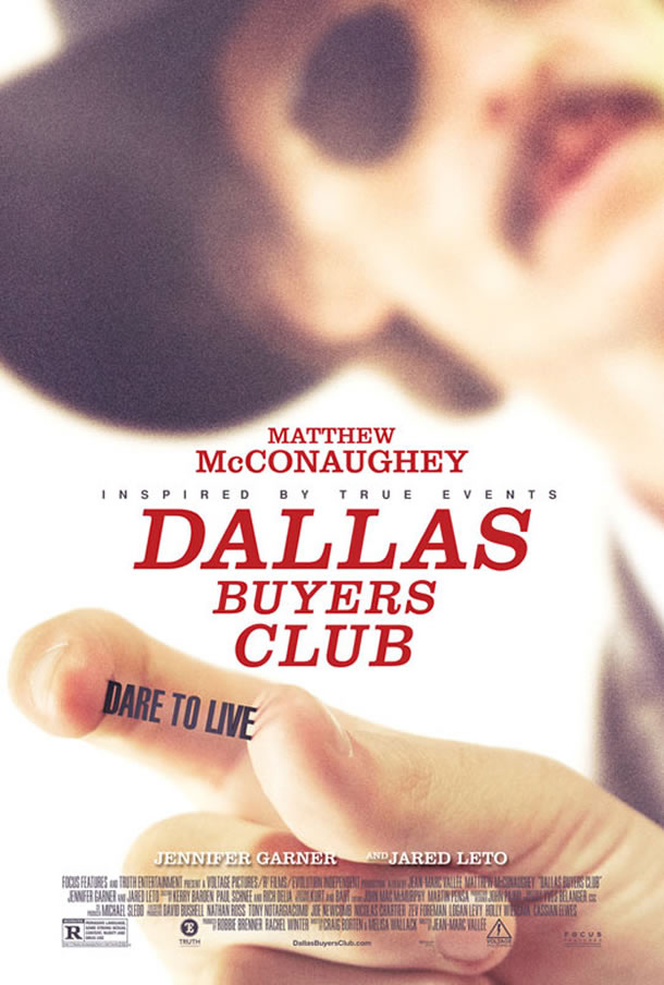 Filmplakat DALLAS BUYERS CLUB - engl. OmU