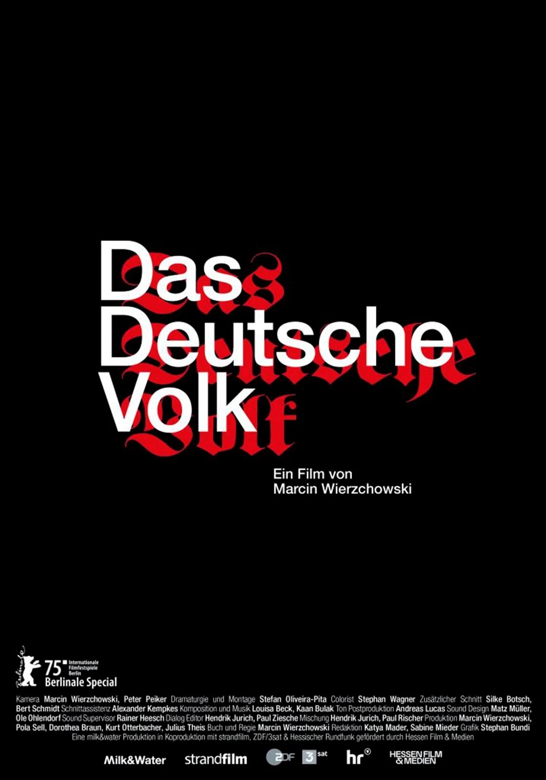 Filmplakat DAS DEUTSCHE VOLK