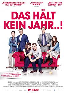 Filmplakat Das hält kein Jahr..! - GIVE IT A YEAR...! - engl. OmU