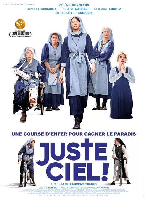 Filmplakat Das Nonnenrennen - JUSTE CIEL! - franz. OmU
