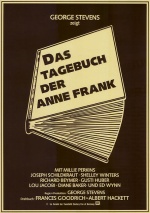 Filmplakat Das Tagebuch der Anne Frank (1959)