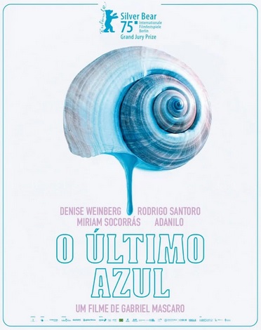 Filmplakat Das tiefste Blau - O último azul -port. OmU