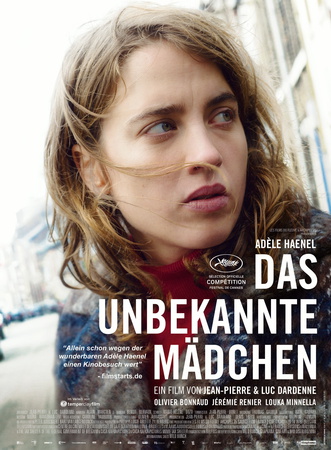 Filmplakat  Das unbekannte Mädchen