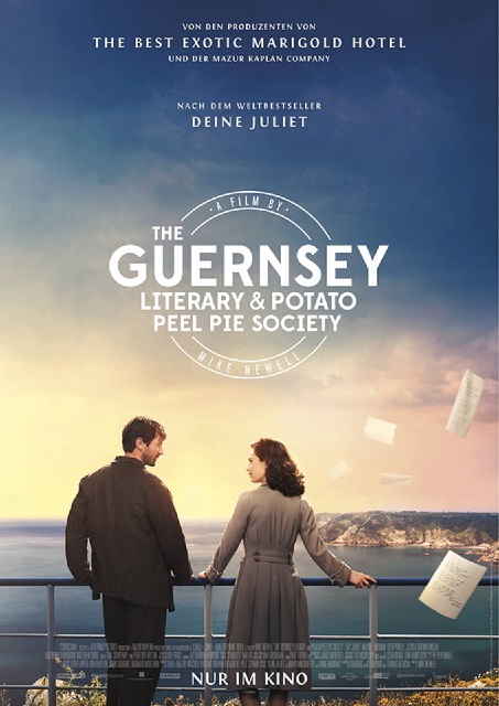 Filmplakat DEINE JULIET - The Guernsey Literary and Potato Peel Pie Society - engl. OmU