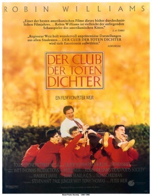 Filmplakat Der Club der toten Dichter