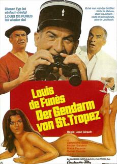 Filmplakat Der Gendarm von St. Tropez - Le Gendarme de St. Tropez - franz. OmU