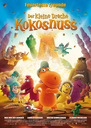 Filmplakat Der kleine Drache Kokosnuss