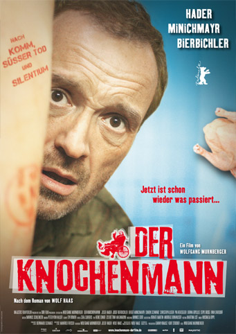 Filmplakat Wolf Haas: DER KNOCHENMANN