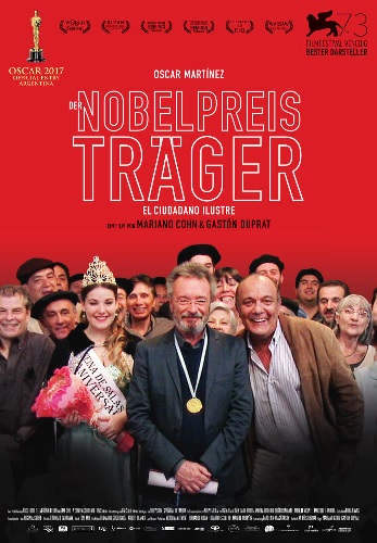 Filmplakat CINESPAÑOL: Der Nobelpreisträger - EL CIUDADANO ILUSTRE - span. OmU
