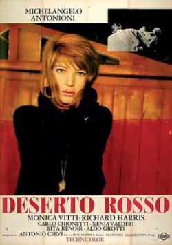 Filmplakat Rote Wüste - Deserto rosso - ital. OmU