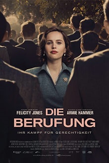 Filmplakat Die Berufung - Ihr Kampf für Gerechtigkeit