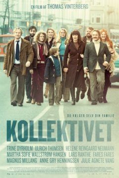 Filmplakat Die Kommune - KOLLEKTIVET - dän. OmU