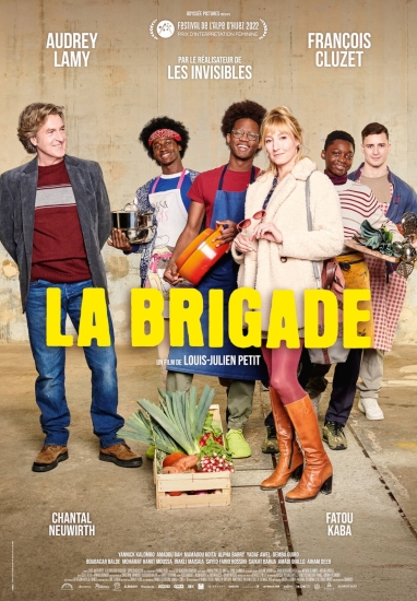 Filmplakat Die Küchenbrigade - LA BRIGADE - franz. OmU