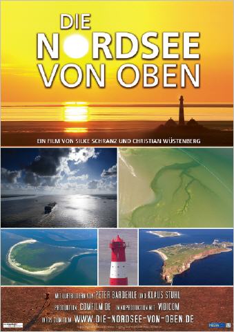 Filmplakat Die Nordsee von oben