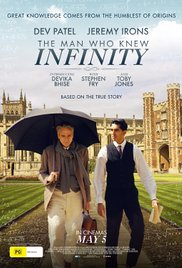 Filmplakat Die Poesie des Unendlichen - THE MAN WHO KNEW INFINATY - engl. OmU