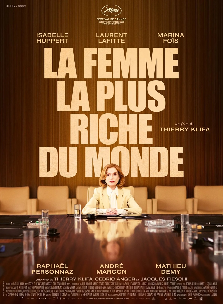 Filmplakat Die reichste Frau der Welt - LA FEMME LA PLUS RICHE DU MONDE - franz. OmU