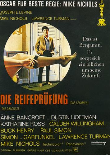 Filmplakat Die Reifeprüfung