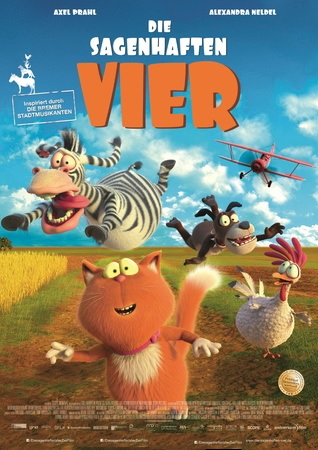 Filmplakat Die sagenhaften Vier