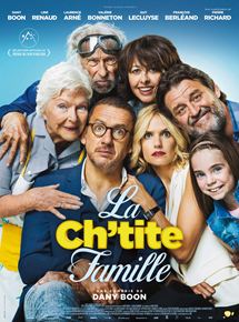 Filmplakat Die Sch'tis in Paris - Eine Familie auf Abwegen - La Ch’tite famille - franz. OmU