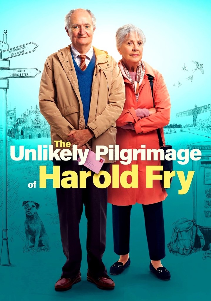 Filmplakat Die unwahrscheinliche Pilgerreise des HAROLD FRY - The Unlikely Pilgrimage of Harold Fry - engl. OmU
