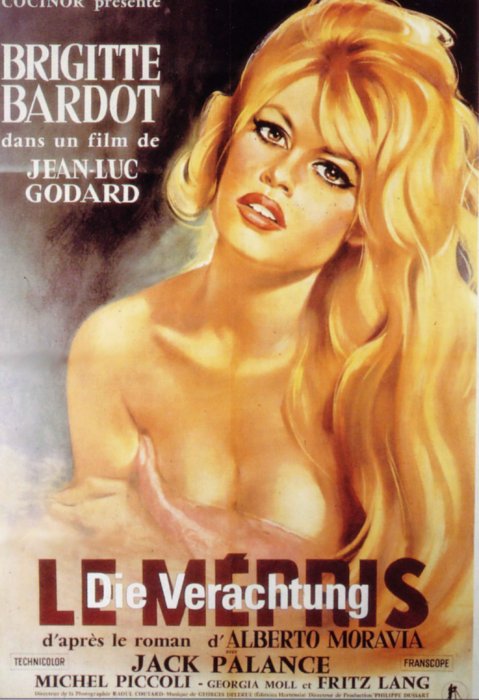 Filmplakat Die Verachtung - LE MÉPRIS - OmU