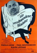 Filmplakat Die verschwundene Miniatur