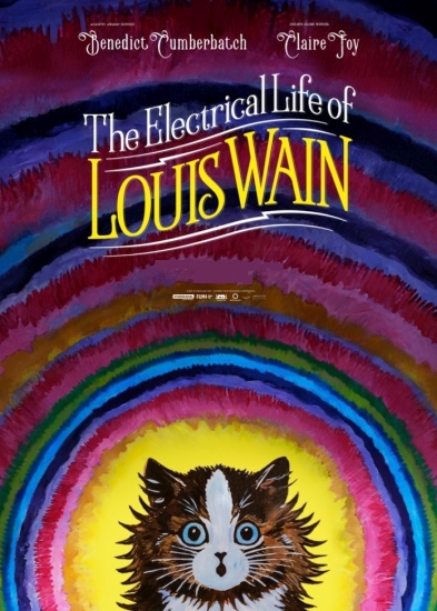 Filmplakat Die wundersame Welt des Louis Wain - THE ELECTRICAL LIFE OF LOUIS WAIN - engl. OmU