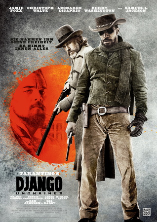 Filmplakat DJANGO UNCHAINED -engl. OmU